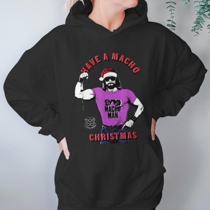 Randy Macho Man Savage Have A Macho Christmas Women Hoodie Gifts for Her