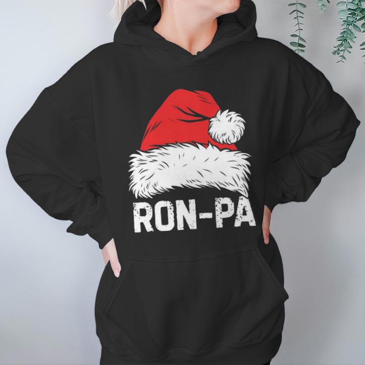 Ron Pa Santa Christmas Family Xmas Gifts Women Hoodie Gifts for Her