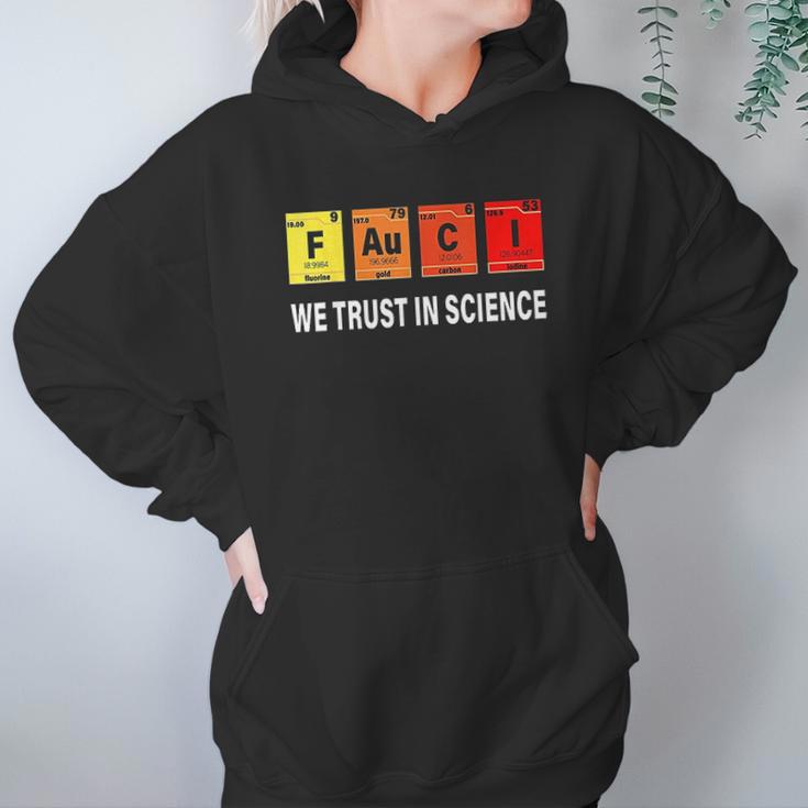 Science Fauci F Au C I Trust Be Kind Women Hoodie Gifts for Her