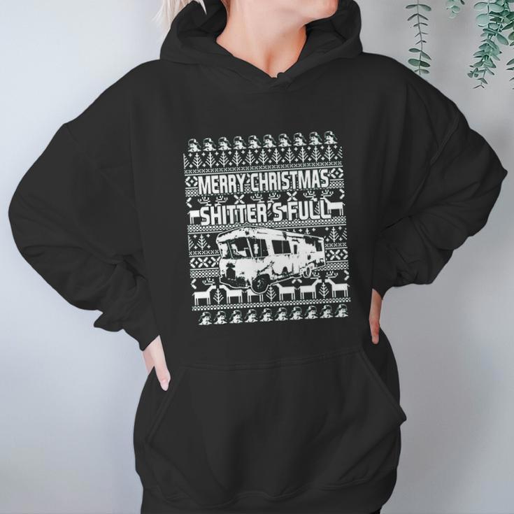 Shitters Full Ugly Christmas Vacation Women Hoodie Gifts for Her