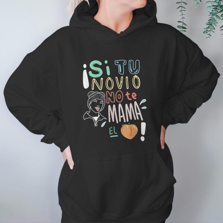 Si Tu Novio No Te Mama Emoji Trap Bunny Perreo Women Hoodie Gifts for Her