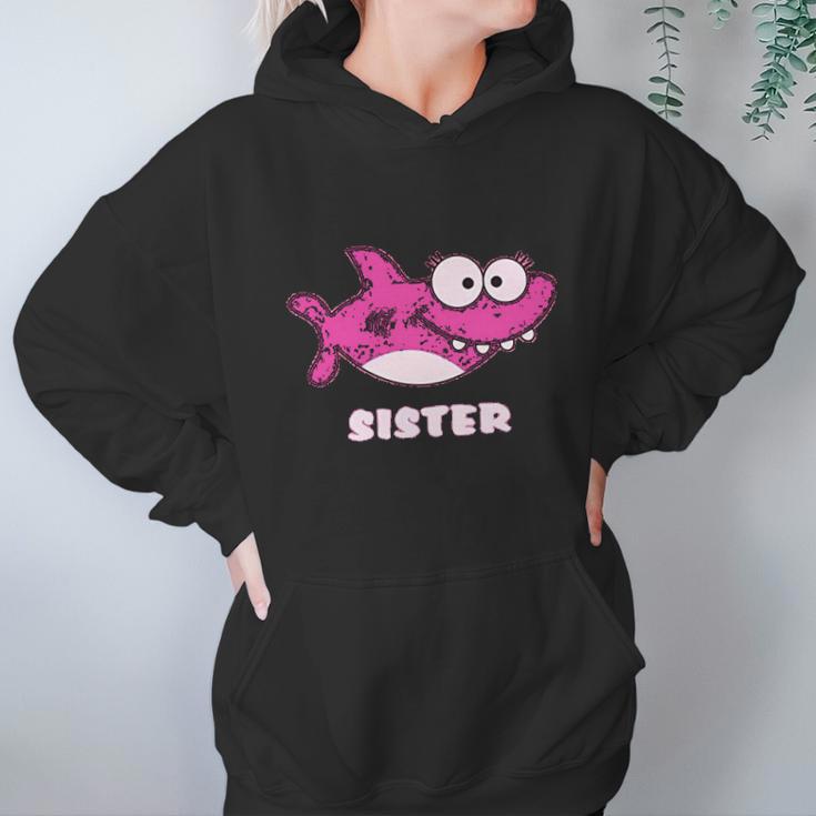 Sister Of The Baby Shark Birthday Women Hoodie Gifts for Her