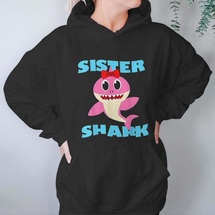 Sister Shark Baby Shark Birthday Women Hoodie Gifts for Her