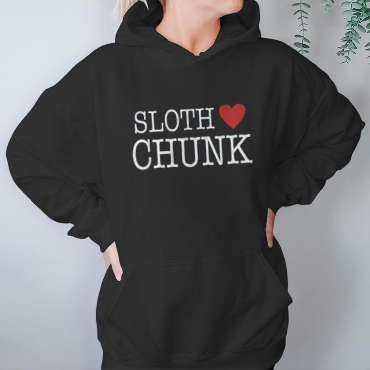 Sloth Heart Chunk Women Hoodie Gifts for Her