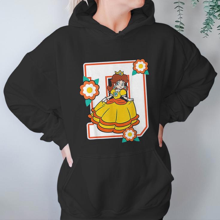 Super Mario Daisy Flowers Poster Graphic Women Hoodie Gifts for Her