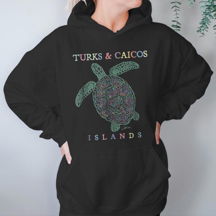 Turks & Caicos Islands Sea Turtle Women Hoodie Gifts for Her