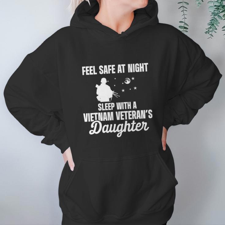 Vietnam War Veteran Daughter Safe Military Soldier Vet Graphic Design Printed Casual Daily Basic Women Hoodie Gifts for Her