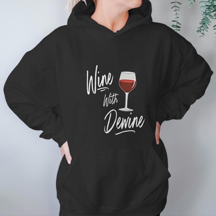 Wine With Dewine Drinking Game Ohio Mike Dewine Women Hoodie Gifts for Her