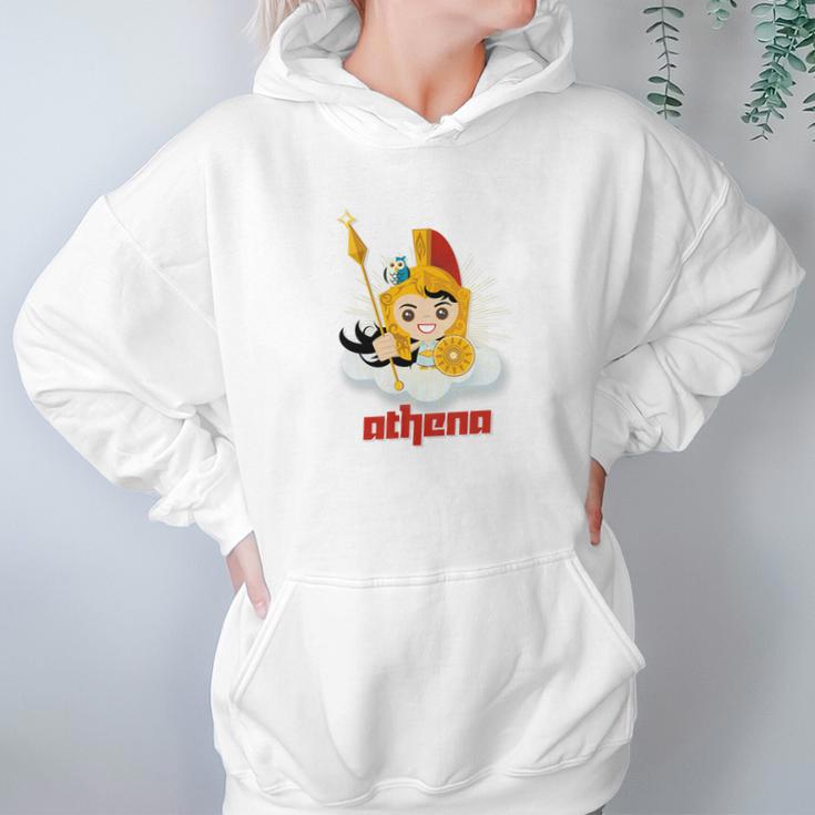 Womens Athena Greek Mythology Zeus Goddess Olympian Women Hoodie Gifts for Her