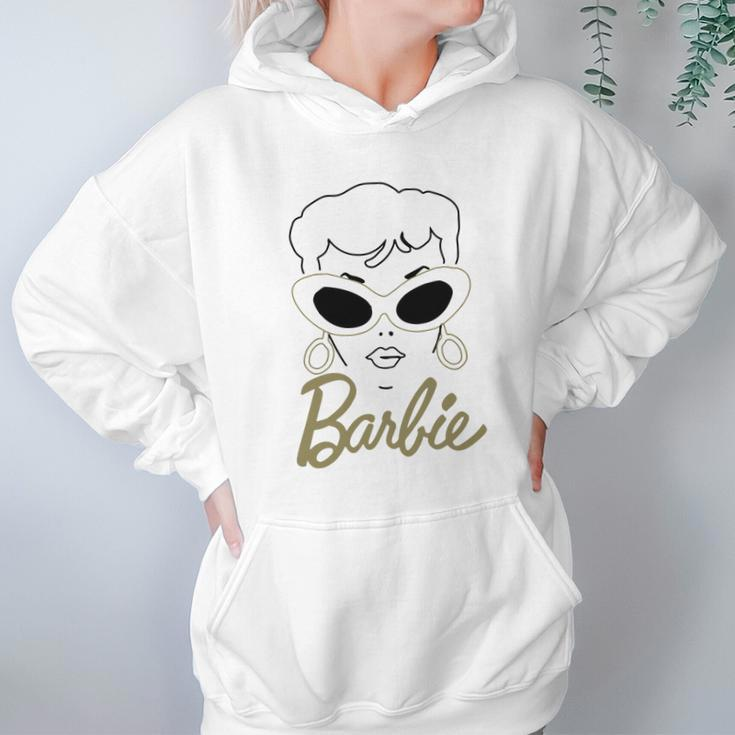 Barbie 60Th Anniversary Gold Glasses Women Hoodie Gifts for Her