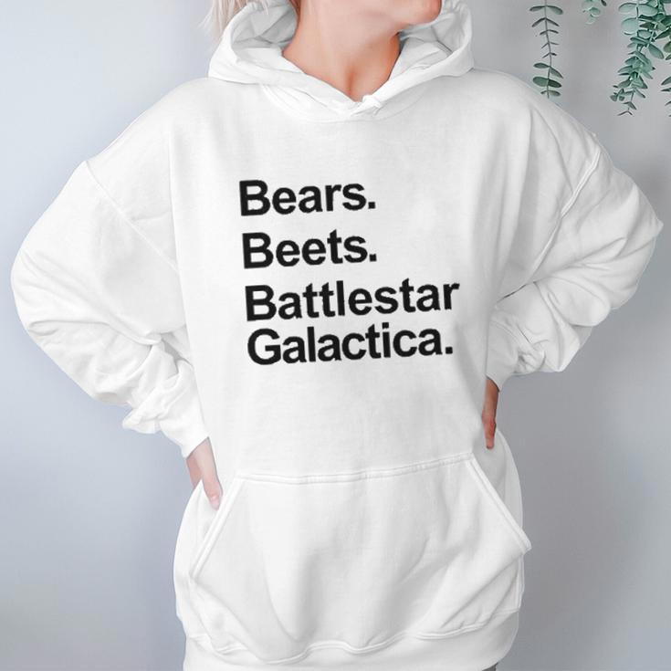 Bears Beets Battlestar Galactica Funny Sport Women Hoodie Gifts for Her