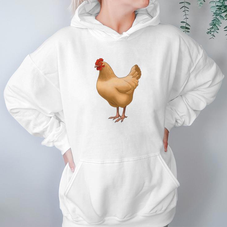 Buff Orpington Hen Chicken Lovers Women Hoodie Gifts for Her