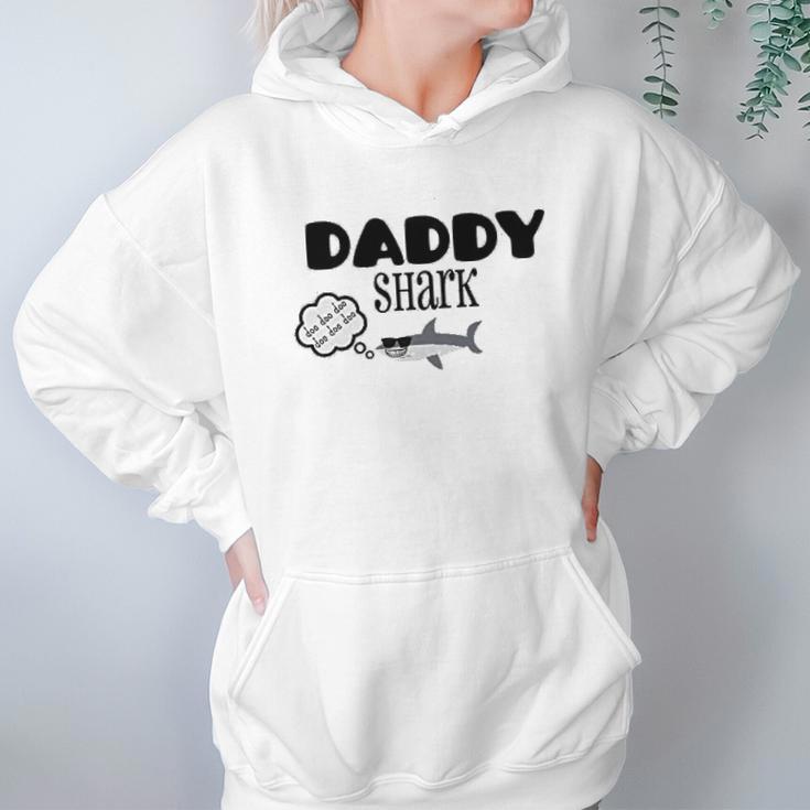 Daddy Shark Quote Best Christmas Gifts For Dad Women Hoodie Gifts for Her