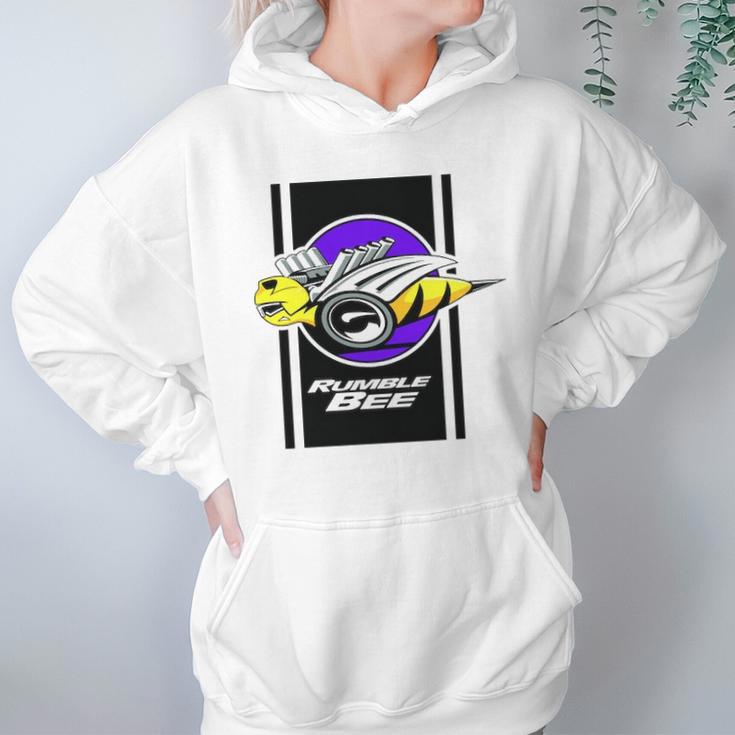 Dodge Ram Rumble Bee Graphic Design Printed Casual Daily Basic Women Hoodie Gifts for Her