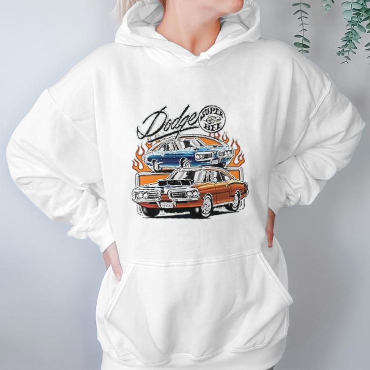 Dodge Super Bee American Classic Muscle Car Women Hoodie Gifts for Her