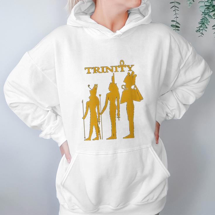 Womens Egyptian Trinity Ausar Auset Heru Women Hoodie Gifts for Her