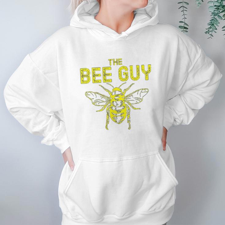 Funny Beekeeping Gift For Beekeeper Honey Bee The Bee Guy Women Hoodie Gifts for Her