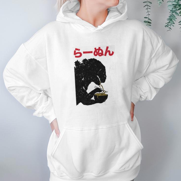 Funny Kaiju Ramen Street Wear Anime Manga Christmas Women Hoodie Gifts for Her