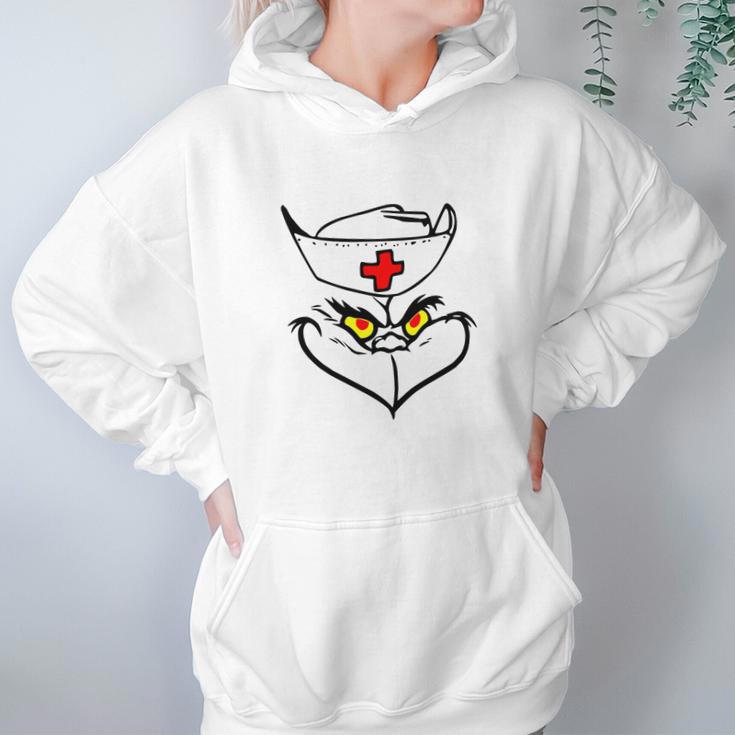 Grinch Nurse Christmas Shirt Women Hoodie Gifts for Her