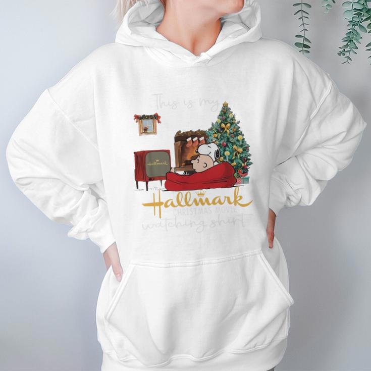 This Is My Hallmark Christmas Movie Watching Women Hoodie Gifts for Her