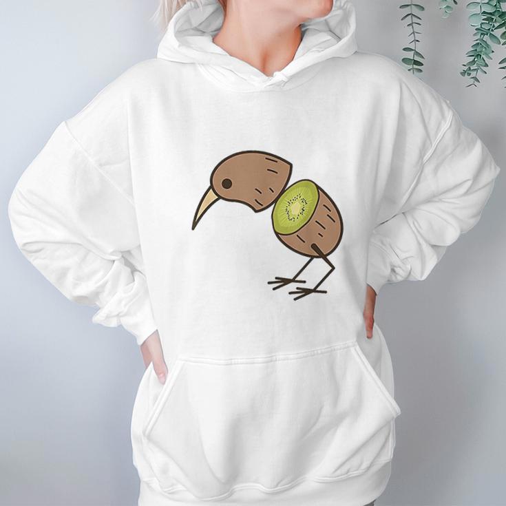 Kiwi Bird Cute Fruitarian Fowls Women Hoodie Gifts for Her