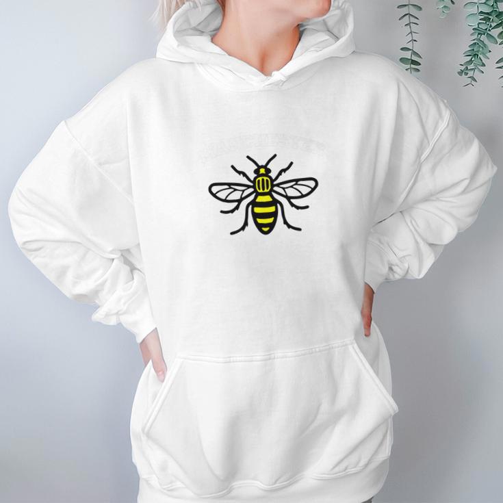 Manchester England Honey Bee Worker Symbol Women Hoodie Gifts for Her