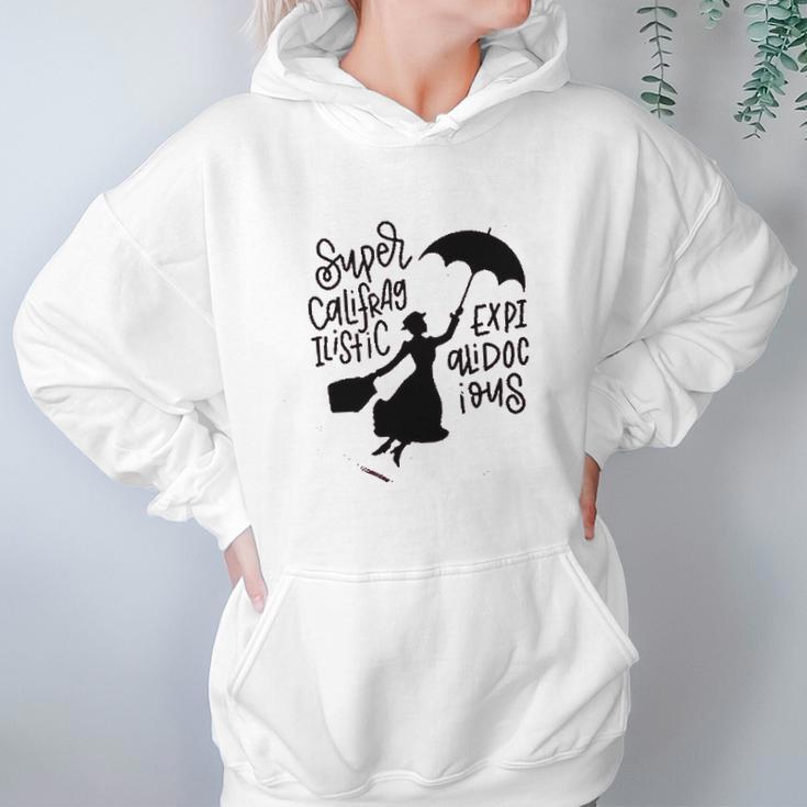 Mary Poppins Music Women Supercalifragilisticexpialidocious Girls Women Hoodie Gifts for Her