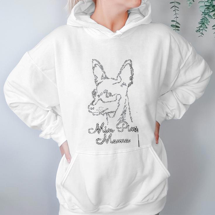 Min Pin Mama Dog Owner Miniature Pinscher Women Hoodie Gifts for Her