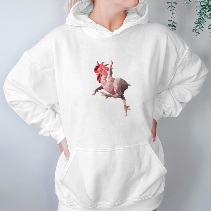 Naked Pink Kungfu Chicken Lover Women Hoodie Gifts for Her