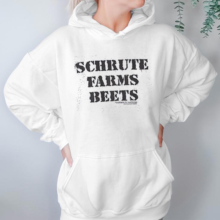 The Office Schrute Farm Beets Gray Women Hoodie Gifts for Her