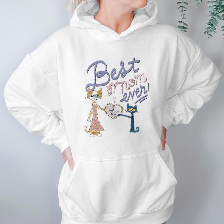 Pete The Cat Best Mom Ever Women Hoodie Gifts for Her