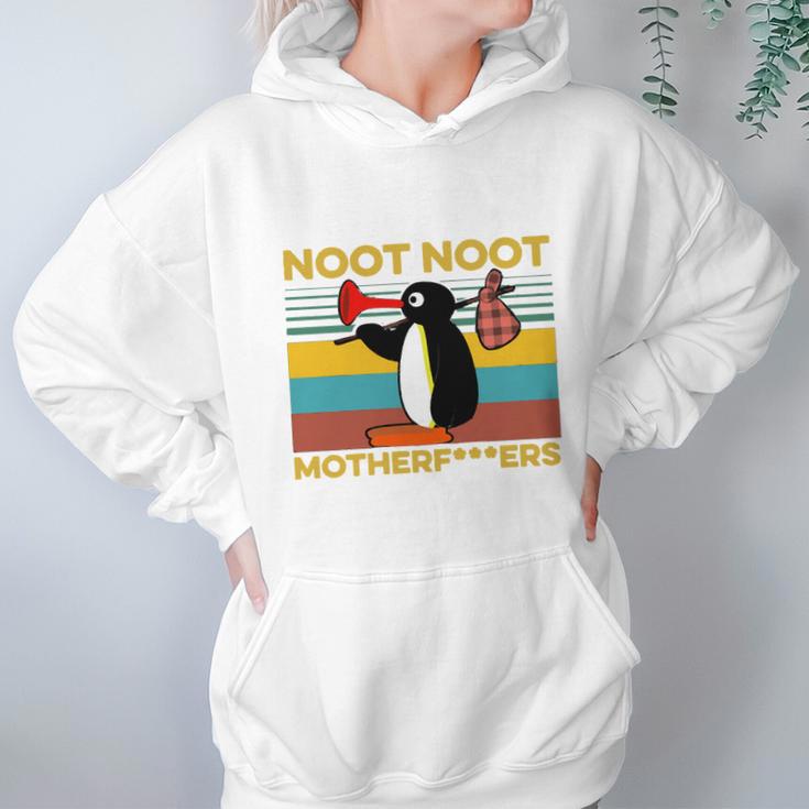 Pingu Noot Noot Motherfucker Vintage Shirt Women Hoodie Gifts for Her