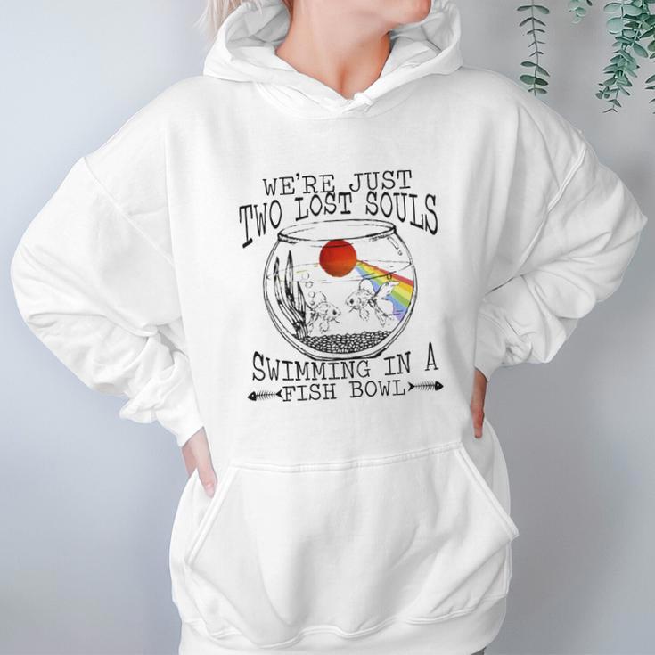 Pink Floyd We’Re Just Two Lost Souls Swimming In A Fish Bowl Shirt Women Hoodie Gifts for Her