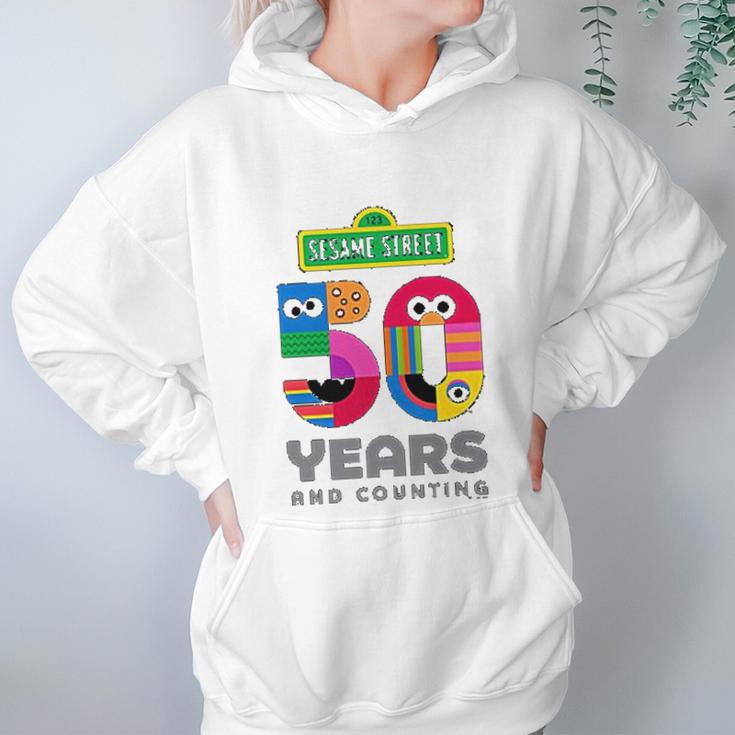 Sesame Street 50 Years Women Hoodie Gifts for Her