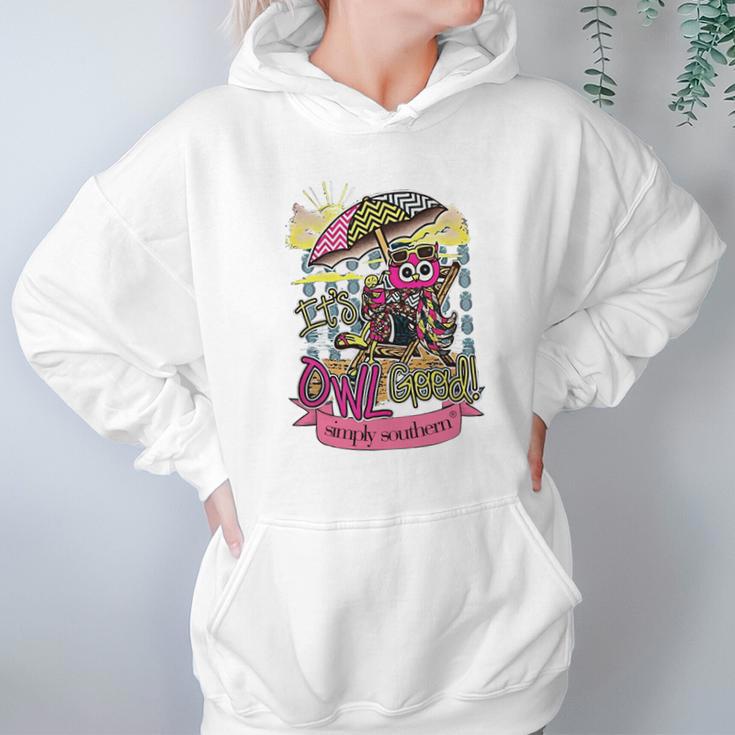 Simply Southern Owl Good Women Hoodie Gifts for Her