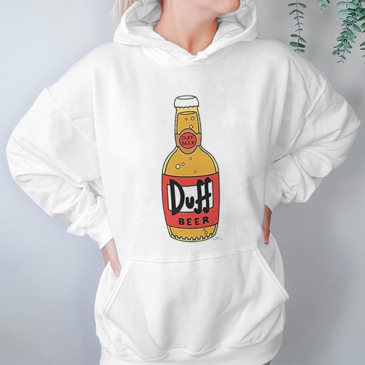 The Simpsons Duff Beer Bottle Women Hoodie Gifts for Her