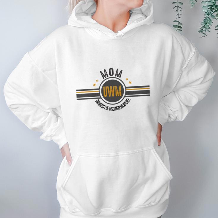 University Of Wisconsin Milwaukee Mom Awesome Family Gift Women Hoodie Gifts for Her