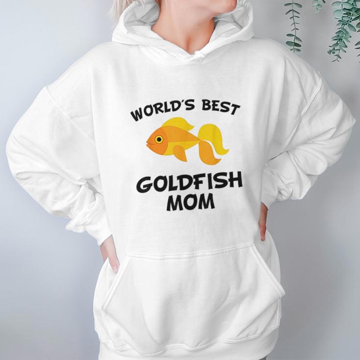 Worlds Best Goldfish Mom Women Hoodie Gifts for Her