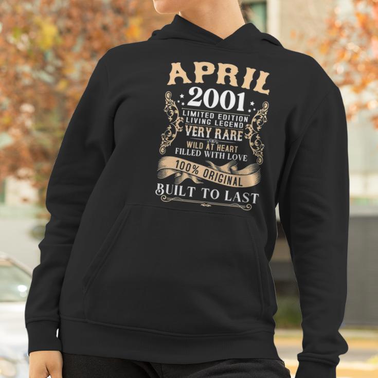 20Th Birthday Decoration April 2001 Men Women 20 Years Old Women Hoodie Gifts for Women