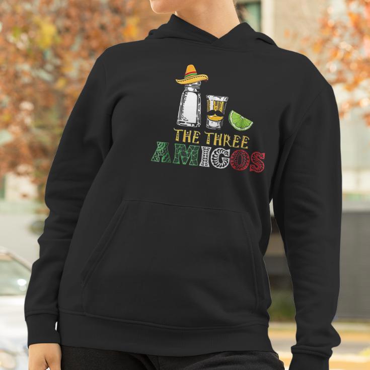 The 3 Three Amigos Salt Tequila Lime Women Hoodie Gifts for Women