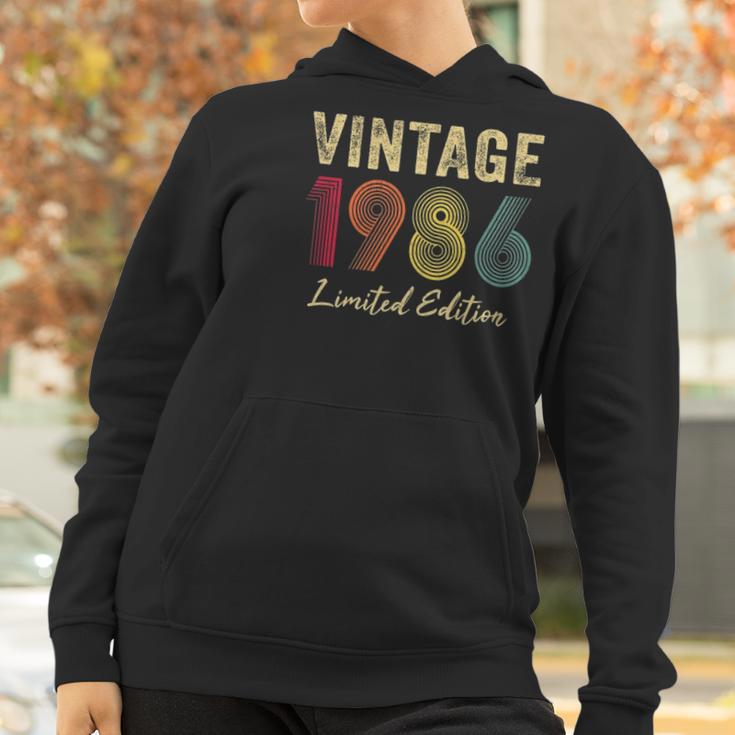 Womens 36 Years Old Gifts Vintage 1986 Limited Edition 36Th Birthday Women Hoodie Gifts for Women