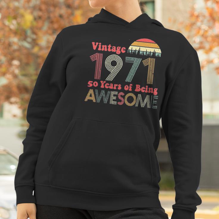 50Th Birthday Gifts For Women Vintage 1971 Women Hoodie Gifts for Women