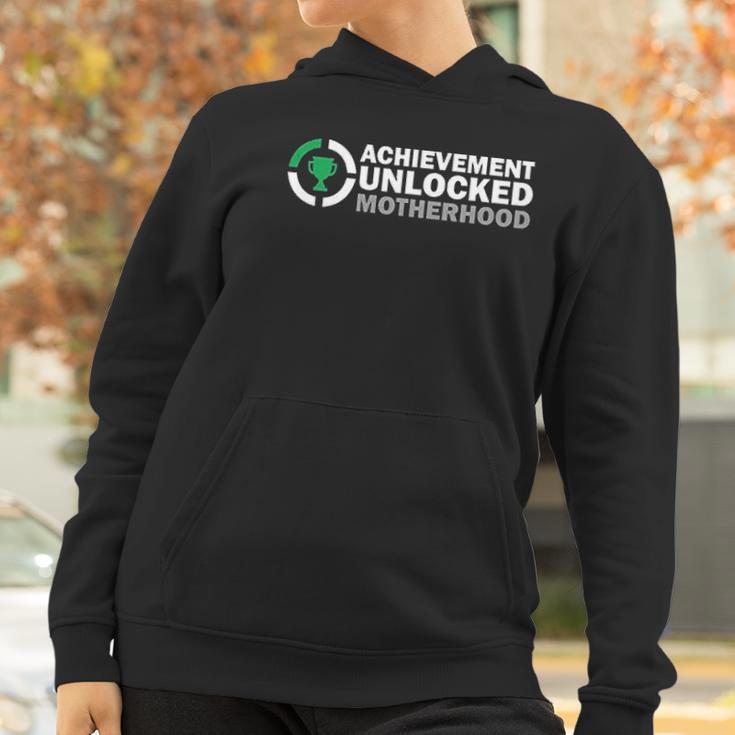 Achievement Unlocked Motherhood Women Hoodie Gifts for Women