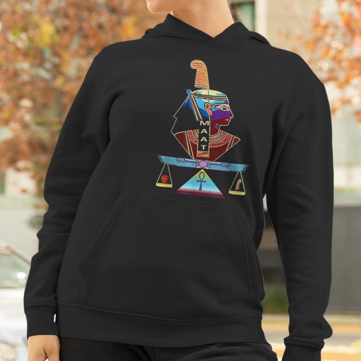 Ancient Egyptian Goddess Maat Women Hoodie Gifts for Women