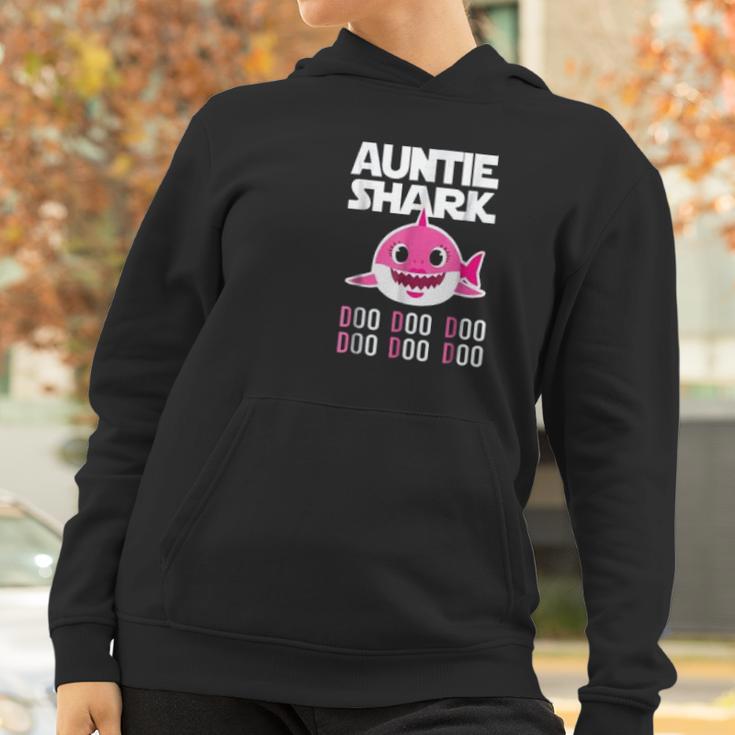 Auntie Shark Doo Doo Doo Baby Shark Women Hoodie Gifts for Women