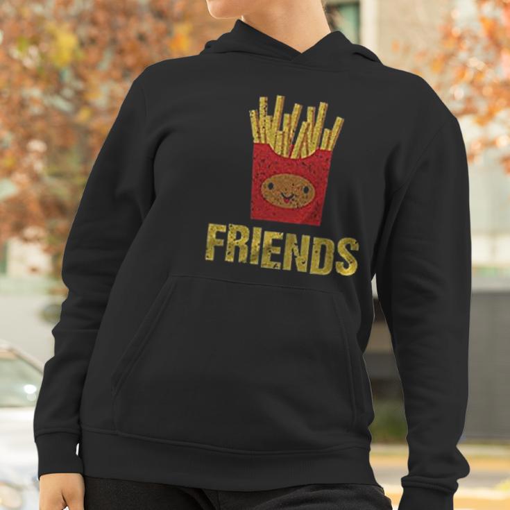 Best Friends Set Bff Set Burger Fries Junk Food Matching Women Women Hoodie Gifts for Women