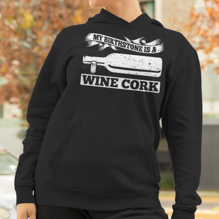 My Birthstone Is A Wine Cork 21541 Women Hoodie Gifts for Women