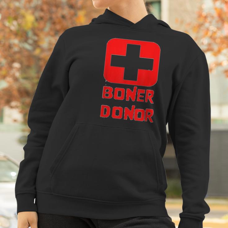 Boner Donor Doner Funny Halloween Inappropriate Mom Women Hoodie Gifts for Women