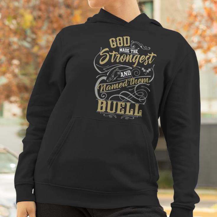 Buell Shirt God Made The Strongest And Named Them Buell - BuellShirt Buell Hoodie Buell Family Buell Tee Buell Name Buell Lover Women Hoodie Gifts for Women