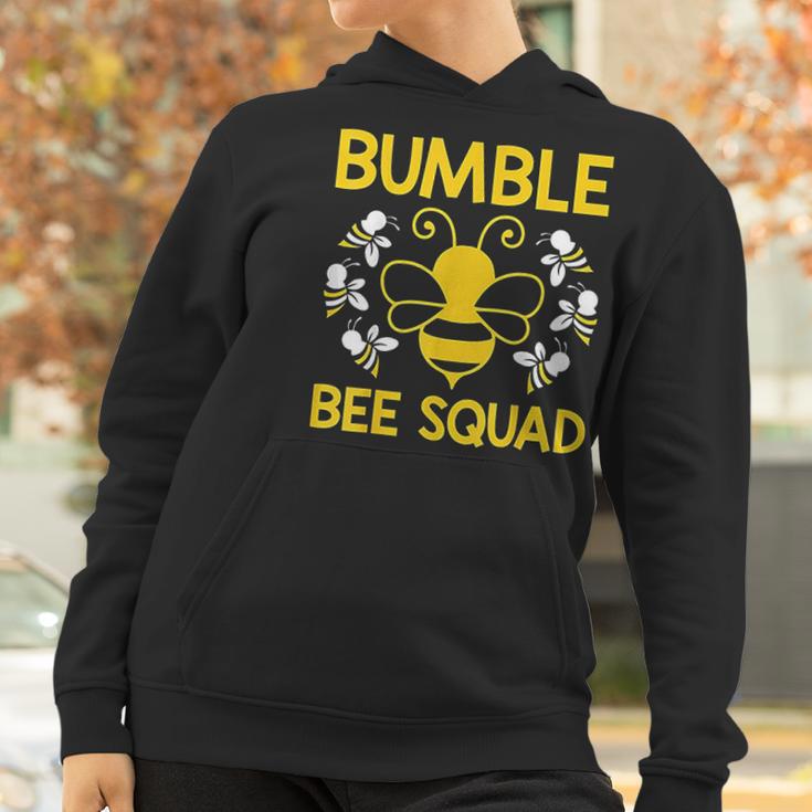 Bumble Bee Squad Bumblebee Team Group Women Hoodie Gifts for Women